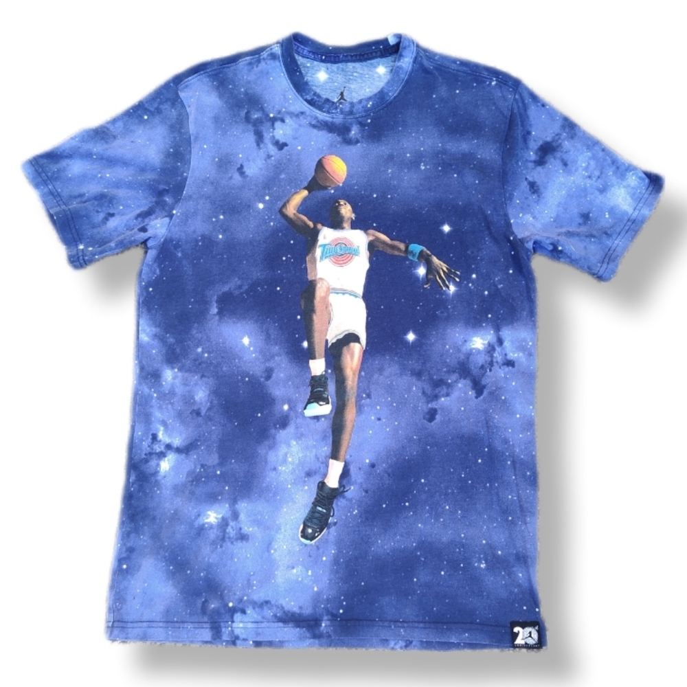 Nike Air Jordan 11 Space Jam Galaxy T-shirt, Men's sz. M